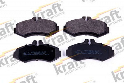 KRAFT AUTOMOTIVE 6001260 -  Комплект тормозных колодок, дисковый тормоз